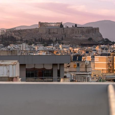 Sunny Penthouse W/ Acropolis View Next To Metro Apartment Athens Ngoại thất bức ảnh