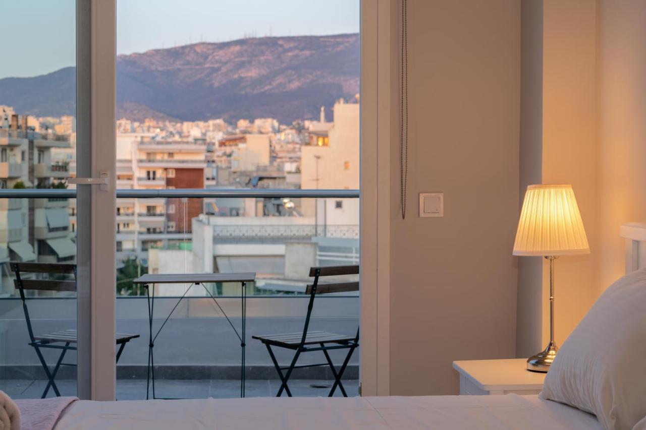 Sunny Penthouse W/ Acropolis View Next To Metro Apartment Athens Ngoại thất bức ảnh
