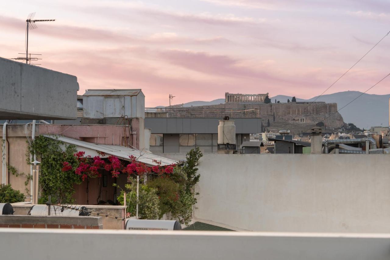 Sunny Penthouse W/ Acropolis View Next To Metro Apartment Athens Ngoại thất bức ảnh