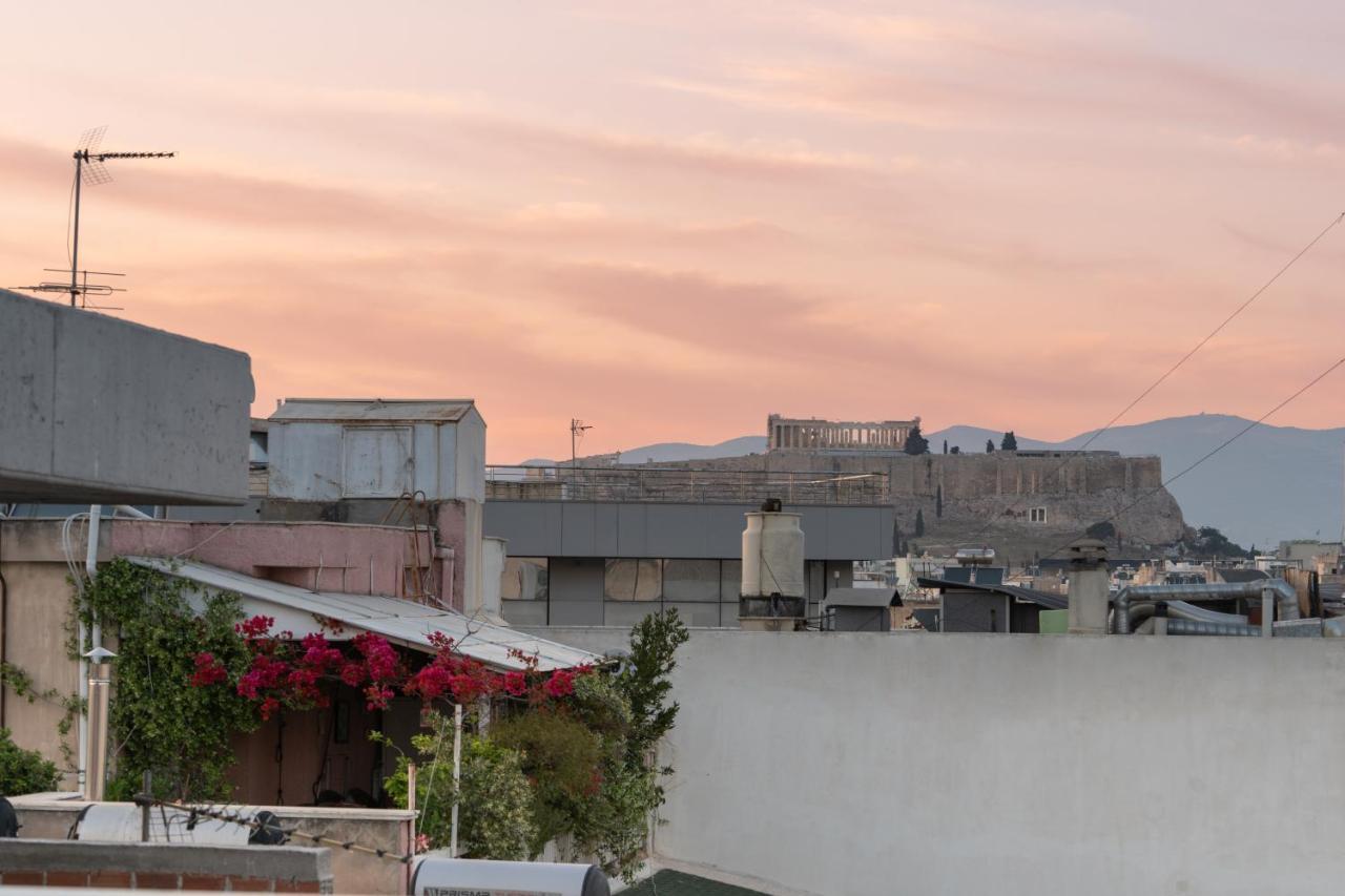 Sunny Penthouse W/ Acropolis View Next To Metro Apartment Athens Ngoại thất bức ảnh